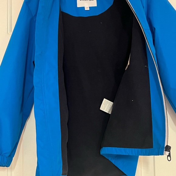 Boys UMMTOM Fully Lined Hooded Rain jacket Size 5-6 - Picture 4 of 8